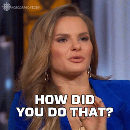 How Did You Do That Michele Romanow GIF - How Did You Do That Michele Romanow Dragons Den GIFs