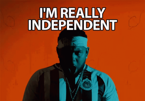 Im Really Independent Independent GIF - Im Really Independent Independent Amazin GIFs