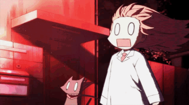 a cartoon of a man with a surprised look on his face