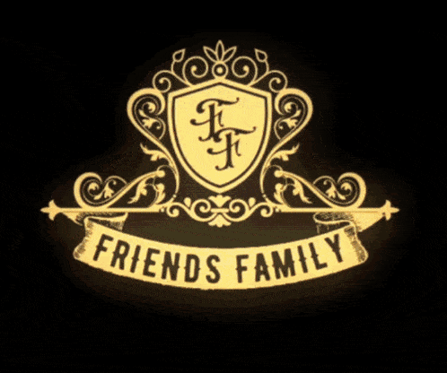 a picture of a fireball with the word family written on it