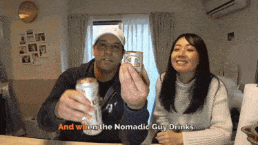 Nomadic Gaijin Nomadic Guy Drinks GIF - Nomadic Gaijin Nomadic Guy Drinks Niharia GIFs