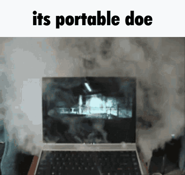 Its Portable GIF - Its Portable Doe GIFs