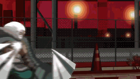 a pixel art drawing of a person standing in front of a fence