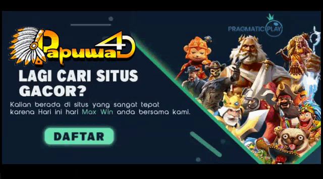 an advertisement for pragmatic play shows a group of characters