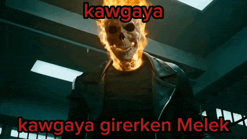 Kavga Melek GIF - Kavga Melek Ghost Rider GIFs