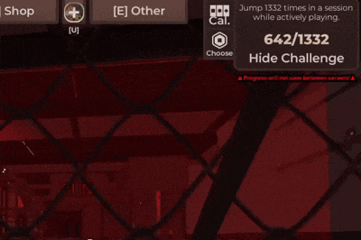 a screenshot of a video game with the number 642/1332 visible
