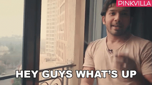 Hey Guys Whats Up Keshav Dhanraj GIF - Hey Guys Whats Up Keshav Dhanraj Pinkvilla GIFs