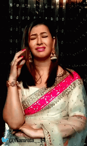 Sad Face Shilpa Shinde GIF - Sad Face Shilpa Shinde Crying GIFs