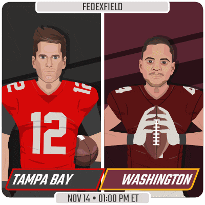 fedexfield tampa bay and washington are playing on nov 14