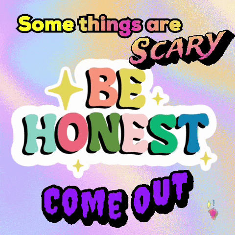 some things are scary be honest come out poster