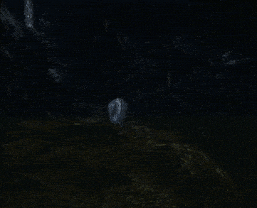 a computer generated image of a monster standing in the dark
