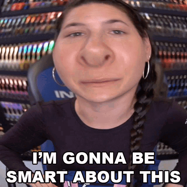 Im Gonna Be Smart About This Cristine Raquel Rotenberg GIF - Im Gonna Be Smart About This Cristine Raquel Rotenberg Simply Nailogical GIFs