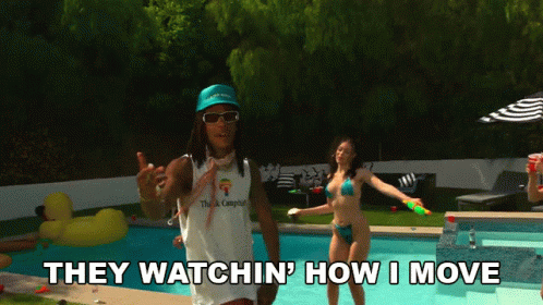 They Watchin How I Move Wiz Khalifa GIF - They Watchin How I Move Wiz Khalifa Still Wiz Song GIFs