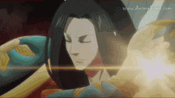 a close up of a woman 's face with the website www.animepixels.com in the corner .