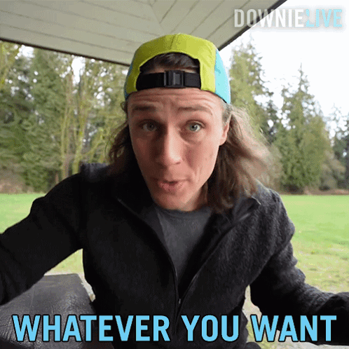 Whatever You Want Michael Downie GIF - Whatever You Want Michael Downie Downielive GIFs