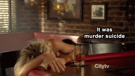 Cougar Town Murder Suicide GIF - Cougar Town Murder Suicide Pact GIFs