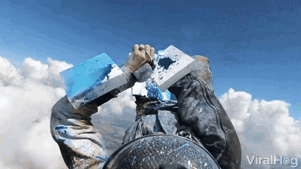 Skydiving Painting GIF - Skydiving Painting Art GIFs