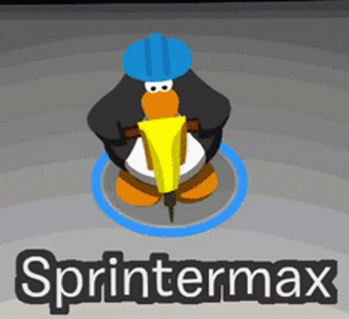 Sprintermax Club Penguin GIF - Sprintermax Club Penguin Quebra Sprinter GIFs