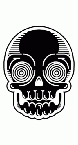 Skull Sticker GIF