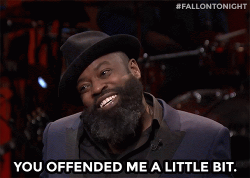 Black Thought Offended GIF - Black Thought Offended A Little Bit GIFs