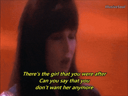 a blurred image of a woman with a quote from illusive soul