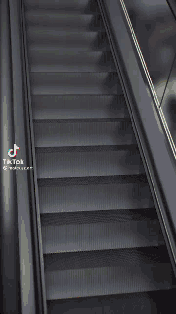 two jars of mayonnaise wearing sunglasses are on a escalator