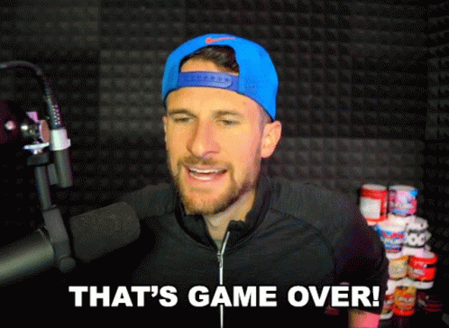 Thats Game Over Done GIF - Thats Game Over Done Its Over GIFs