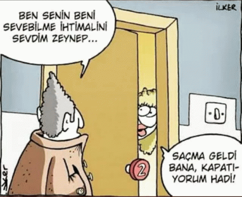 Sevdim Karikatür GIF - Sevdim Karikatür Zeynep GIFs