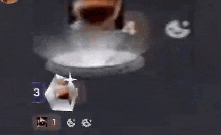 a screenshot of a video game with a smoke coming out of a container .