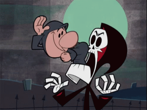 Grims Adventure With Billy And Mandy GIF - Grims Adventure With Billy And Mandy GIFs