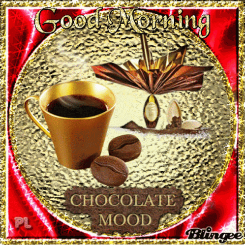 Good Morning Chocolate GIF - Good Morning Chocolate Mug GIFs