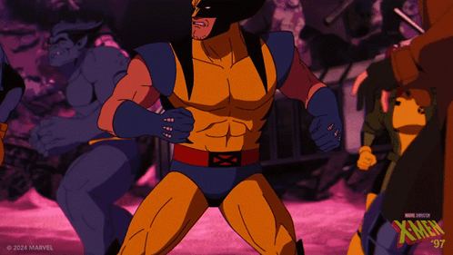 Ready To Fight Wolverine GIF - Ready To Fight Wolverine X-men '97 GIFs