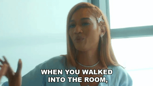 When You Walked Into Then Room You Owned It Basketball Wives Orlando GIF - When You Walked Into Then Room You Owned It Basketball Wives Orlando As Soon As You Stepped In All Eyes Were On You GIFs