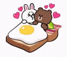 Love Bed Time GIF - Love Bed Time Egg Sandwich GIFs