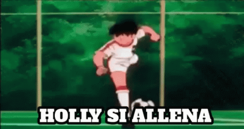 Holly E Benji Si Allena Tirando I Rigori Sigla Anni Novanta 90 Cartone Animato GIF - Captain Tsubasa Anime Cult Tv Show GIFs