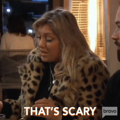Thats Scary Real Housewives Of Orange County GIF - Thats Scary Real Housewives Of Orange County Frightening GIFs