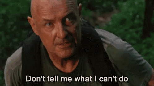 Dont Tell Me What I Cant Do Lost GIF - Dont Tell Me What I Cant Do Lost John Locke GIFs