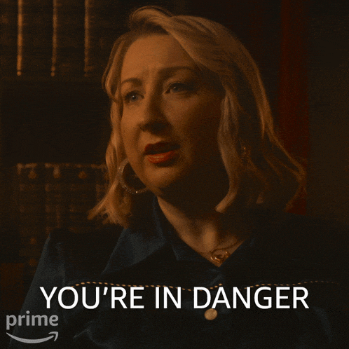 You'Re In Danger Maggie GIF - You'Re In Danger Maggie Maggie Service GIFs