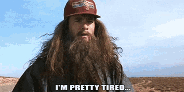 Pretty Tired Forrest Gump GIF - Pretty Tired Forrest Gump Exhausted GIFs