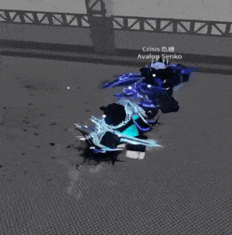 a person is flying through the air in a video game while holding a sword and shield .