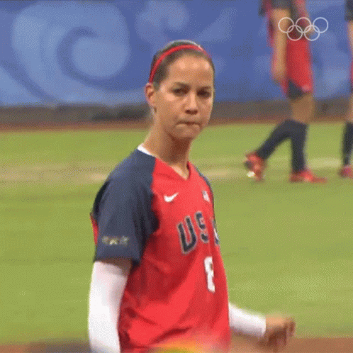 Catch The Ball Cat Osterman GIF - Catch The Ball Cat Osterman Olympics GIFs