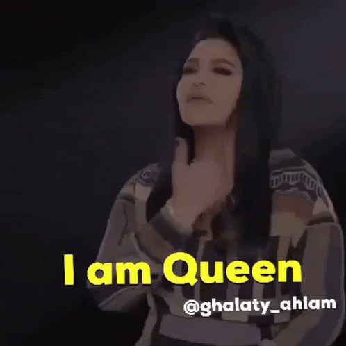 I Am Queen Ahlam GIF - I Am Queen Ahlam Ahlam Ali Al Shamsi GIFs