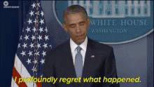 Regret Obama GIF