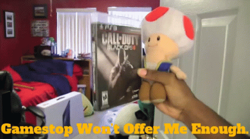 Sml Toad GIF - Sml Toad Gamestop Wont Offer Me Enough GIFs