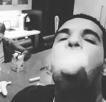 Smoke GIF - Drake Drizzy Smoke GIFs