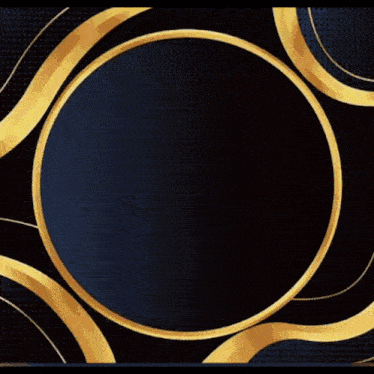 the letter t is surrounded by gold circles on a dark background