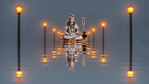 Lord Shiva Light GIF - Lord Shiva Light Water GIFs