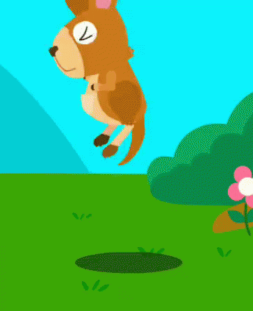 Kangaroo Jump GIF - Kangaroo Jump Cartoon GIFs