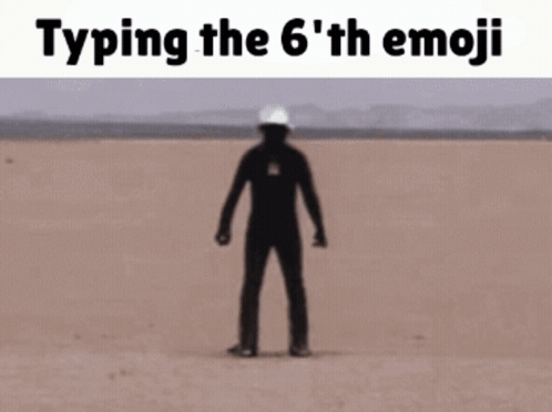 Typing The 6'Th Emoji Typing The Sixth Emoji GIF - Typing The 6'Th Emoji Typing The Sixth Emoji Undercards GIFs