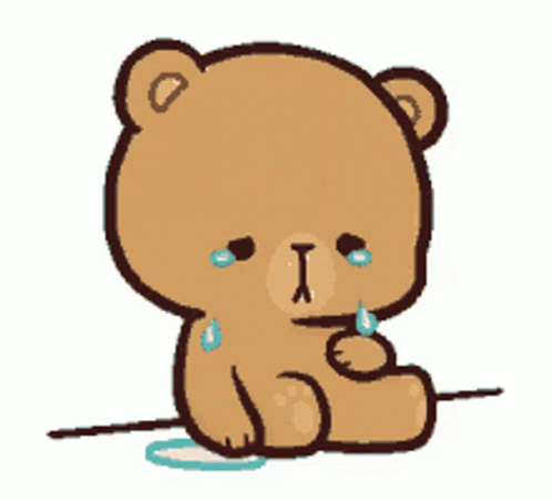 Sad Cute Bear GIF - Sad Cute Bear Crying GIFs